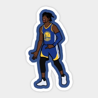 D'Angelo Russell - NBA Golden State Warriors Sticker